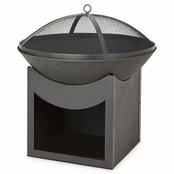 Castorama Braséro Blooma Ulong Noir ø 56 Cm X H 58 Cm