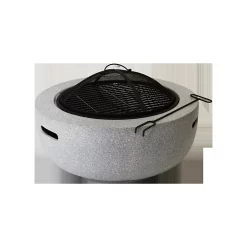 Castorama Brasero D'extérieur Bas Rond ø59,8 X H. 35,2 Cm