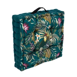 Coussin De Sol Amazonia Deko & Co Kraft Naturel L.45 X L.45 Cm