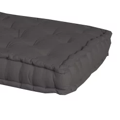 Castorama Coussin Palatte Anthracite L.120 X L.60 X Ep.15 Cm