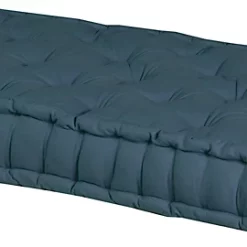 Castorama Coussin Palette Deep Bleu Foncé Deko & Co L.120 X L.60 Cm