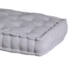 Castorama Coussin Palette Gris L.120 X L.60 X Ep.15 Cm