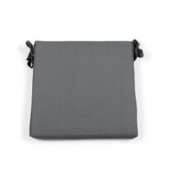 Castorama Galette De Chaise Carrée Aqua Carbone 42 X 42 Cm