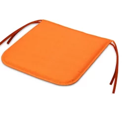 Castorama Galette De Chaise Carrée Cocos Orange