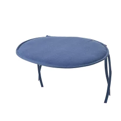 Castorama Galette De Chaise Cocos Bleu ø38 Cm