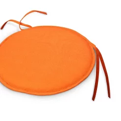 Castorama Galette De Chaise Ronde Cocos Orange