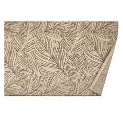 Castorama Tapis Extérieur Palme Calandra 100 X 150 Cm Beige