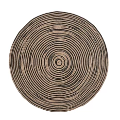 Castorama Tapis GoodHome Beige Et Noir ø150 Cm