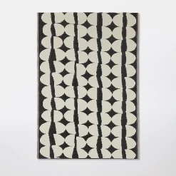 Castorama Tapis Rural Blooma RUR 2-33-5 Bleu Nuit Et Bouleau 120 X 170 Cm