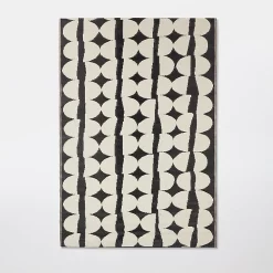 Castorama Tapis Rural Blooma RUR 2-34-5 Bleu Nuit Et Bouleau 160 X 230 Cm